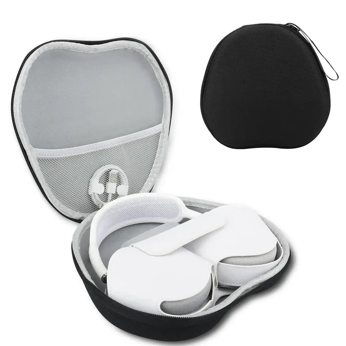 AirPods Max Hard Case | Sleep Mode Smart Shell w/ Mesh Pocket