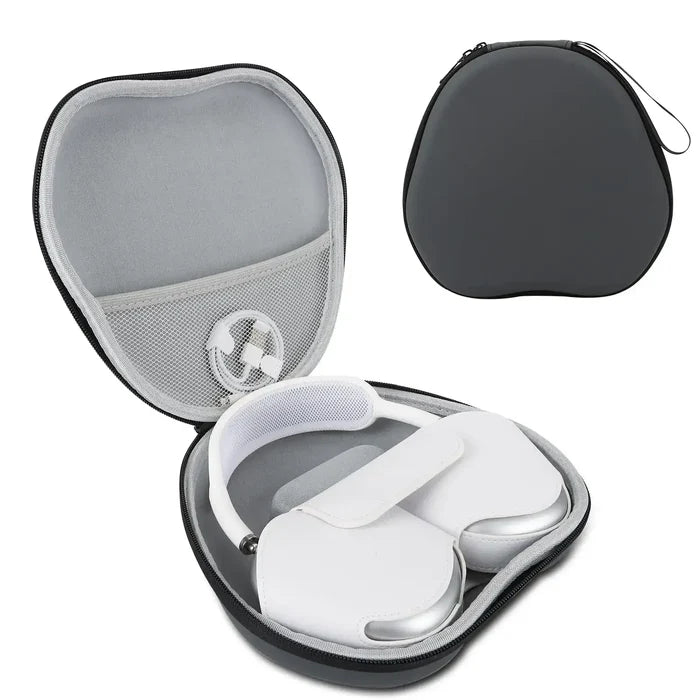 AirPods Max Hard Case | Sleep Mode Smart Shell w/ Mesh Pocket