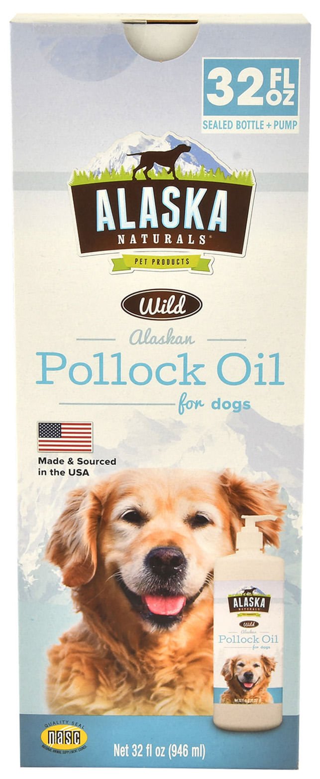 Alaska Naturals Wild Alaskan Pollock Oil for Dogs, 32 oz - ANP1C - 1