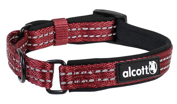 alcott Martingale Collar - P4W2R - Red - Small - 1