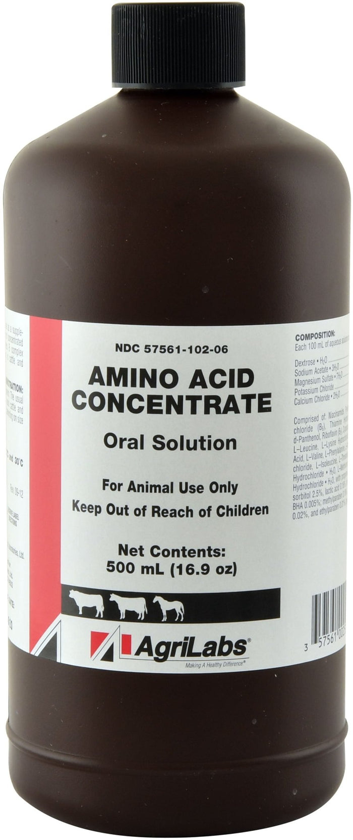 Amino Acid Concentrate Oral Solution, 500 mL - 49A2 - 1