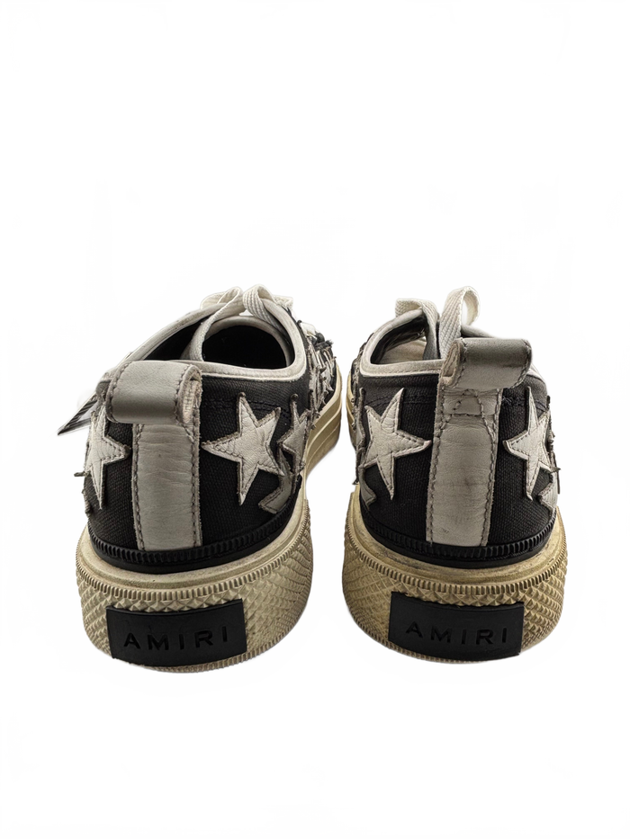 AMIRI Stars Court Low Black White