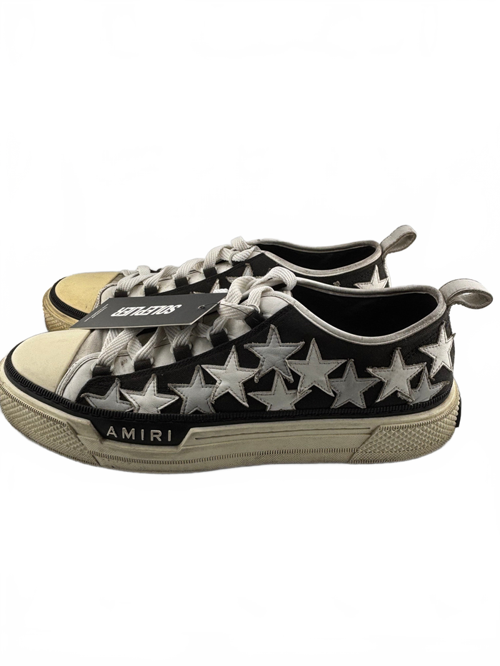AMIRI Stars Court Low Black White