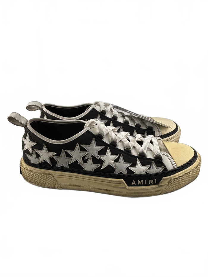 AMIRI Stars Court Low Black White
