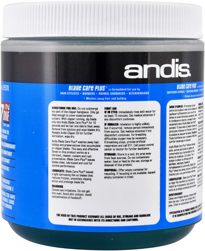 Andis Blade Care Plus for Clipper Blades - AC70 - 16 oz - Dip - 2