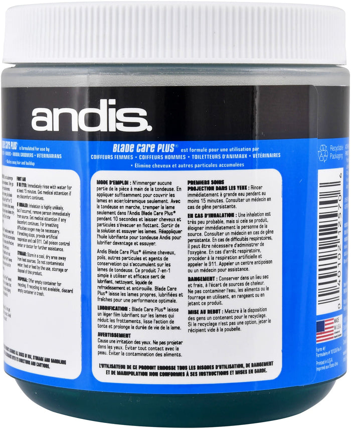 Andis Blade Care Plus for Clipper Blades - AC70 - 16 oz - Dip - 3