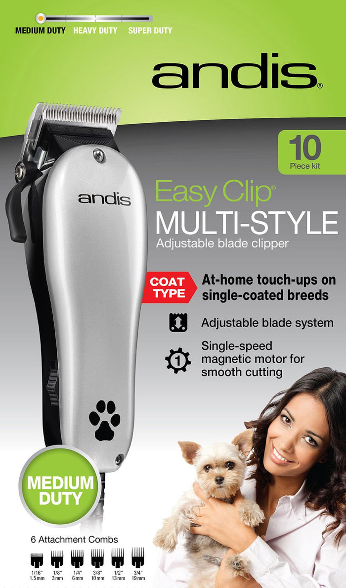 Andis EasyClip Multi - Style Adjustable Blade Clipper Kit - AC1X - 2