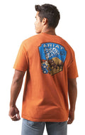 Ariat Men's Old Faithful Short Sleeve T-Shirt - AI23Z - Small - 1