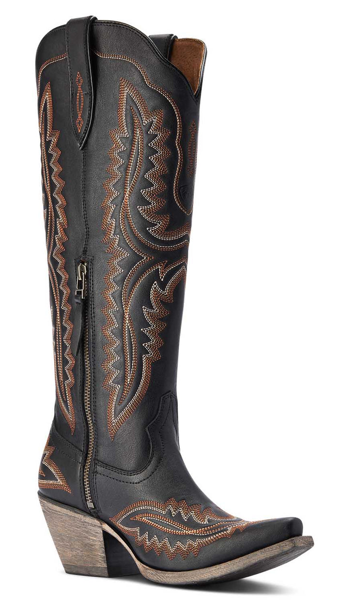 Ariat Women's Casanova Western Boot, Brooklyn Black - AI34C - 10 - 5