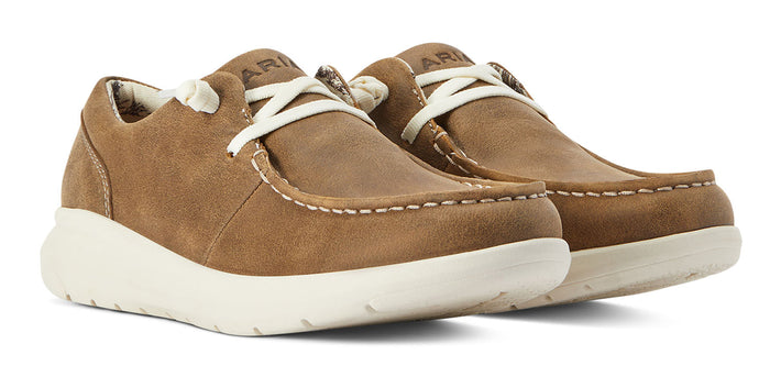 Ariat Women's Hilo Casual Slip - On Shoes with No Tie - Laces – Comfortable Everyday Wear - AIBJF - 6 - Natural Southwest - Regular - 1