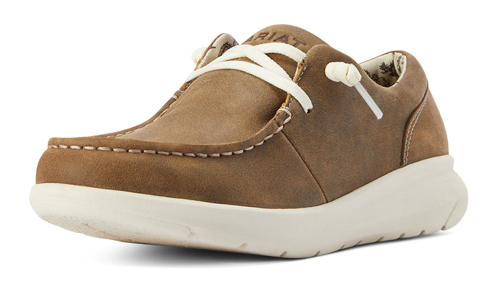 Ariat Women's Hilo Casual Slip - On Shoes with No Tie - Laces – Comfortable Everyday Wear - AIBJF - 6 - Natural Southwest - Regular - 3