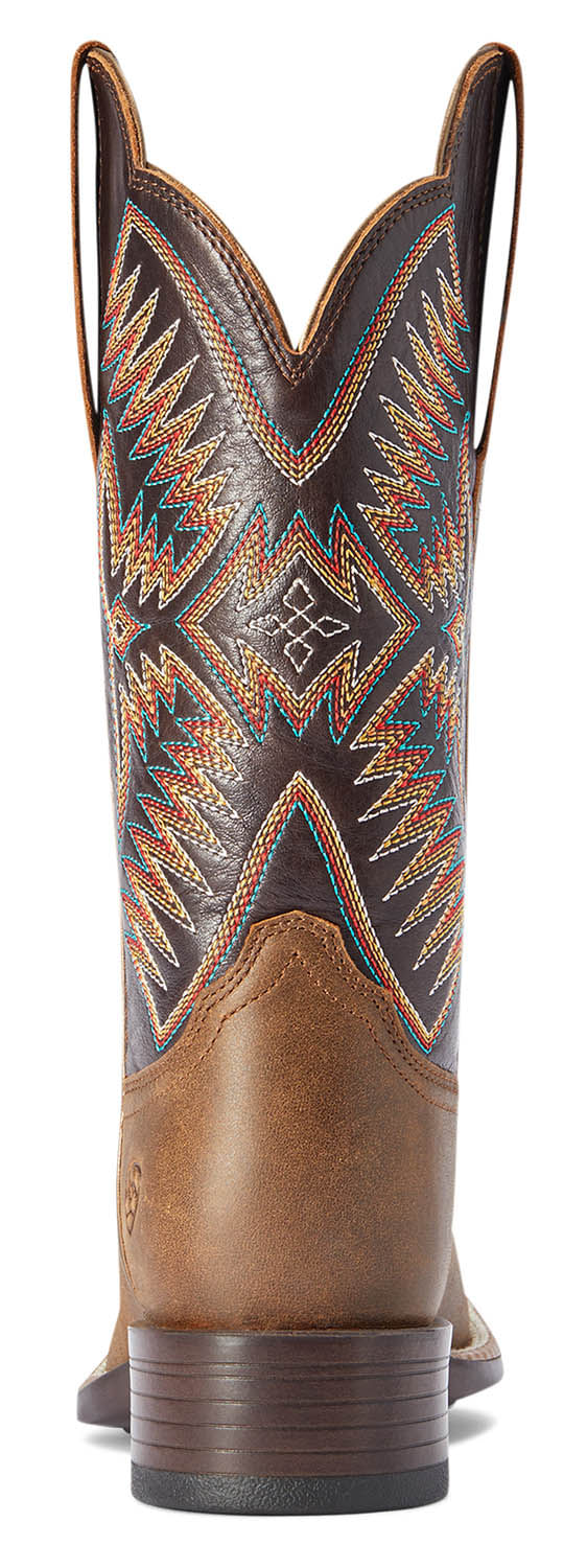 Ariat Women's Odessa StretchFit Western Boot, Fateful Brown - AI33W - 6 - 4