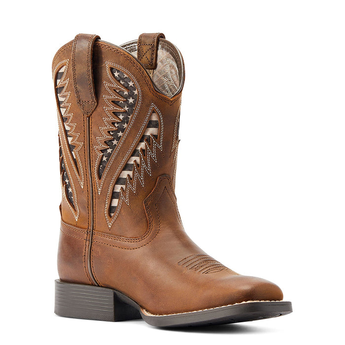 Ariat Youth Quickdraw VentTek Western Boot - AI4B9 - 12 - 4