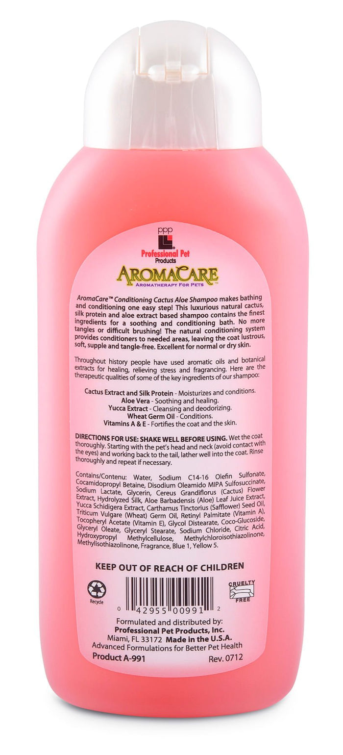 AromaCare Cactus Aloe 2 - in - 1 Shampoo & Conditioner - PGTC - 13.5 oz - 2