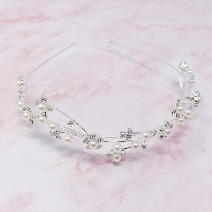 Artful Snow Flower Headband Ellisonyoung.com