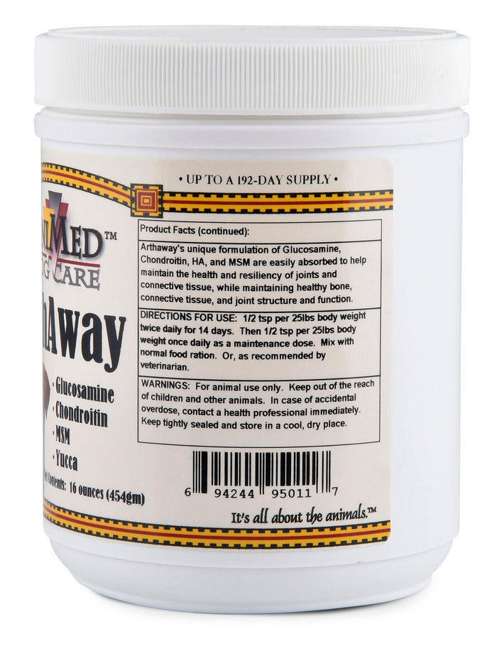 ArthAway Powder for Dogs, 16 oz - AXAE - 16 oz - 2