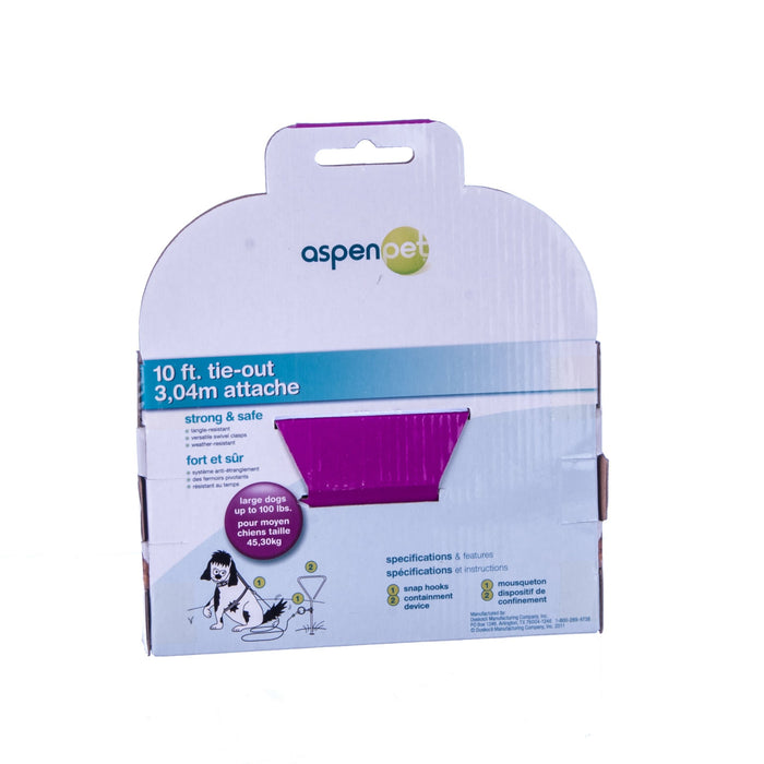 Aspen Pet Tie - Out Cables - BGA6 - 15' - 3