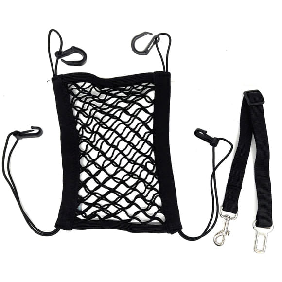 Auto Pet Seat Belt Leash with Net Divider - KL2L - Medium - 2