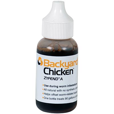 Backyard Chicken Zyfend A Chicken Dewormer, 30 mL - DBCZ1 - 30 mL - 1
