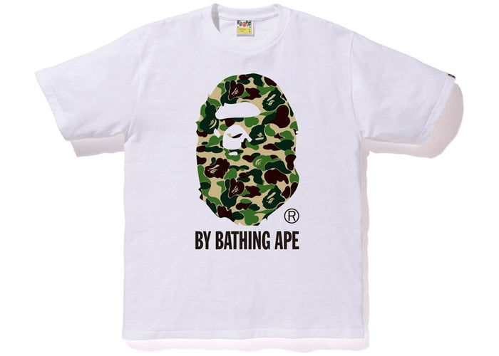 BAPE ABC By Bathing Tee White/Green