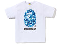 BAPE ABC Camo By Bathing Ape Tee White/Blue