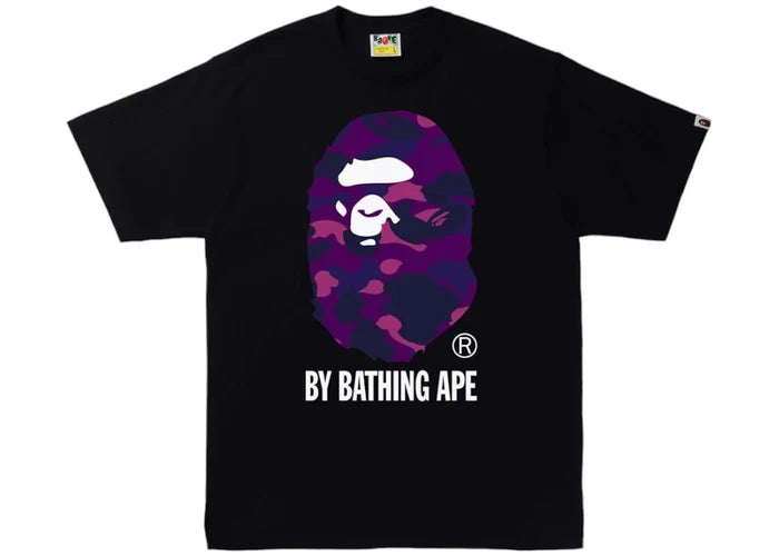 BAPE Color Camo By Bathing Ape Tee Black/Purple