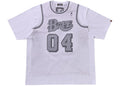 BAPE Fake Print Relaxed Fit Tee White