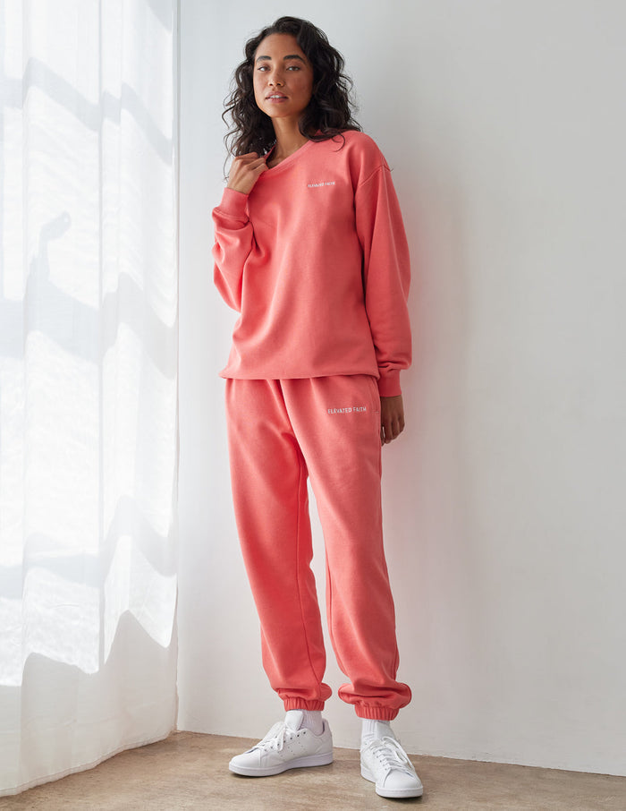 Basics Canyon Unisex Crewneck Elevated Faith