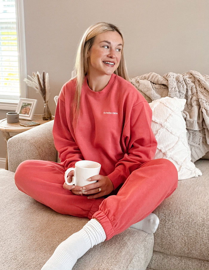 Basics Canyon Unisex Crewneck Elevated Faith