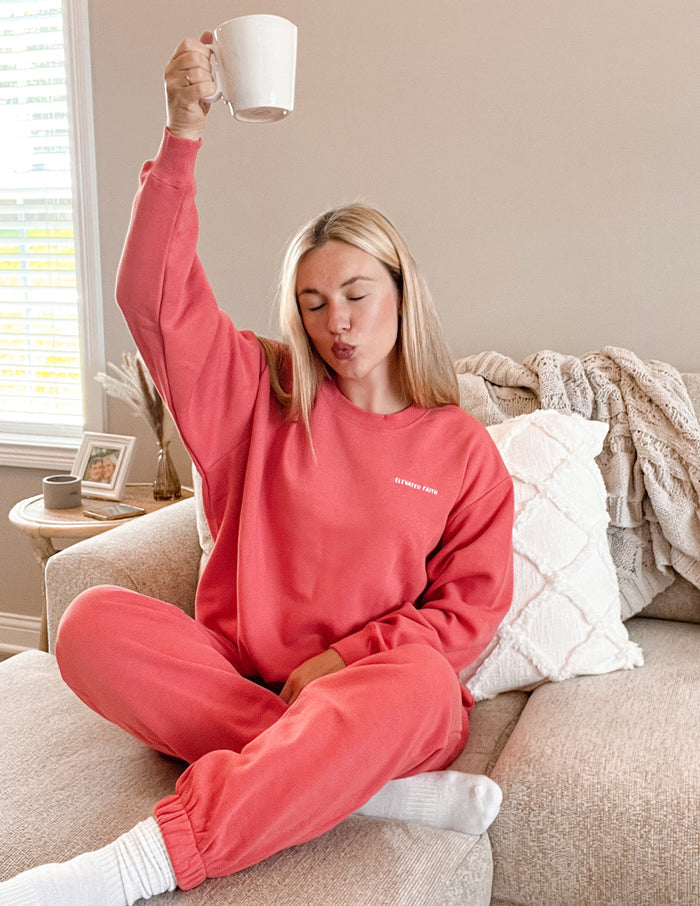 Basics Canyon Unisex Crewneck Elevated Faith