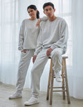 Basics Cloud Grey Unisex Crewneck Elevated Faith