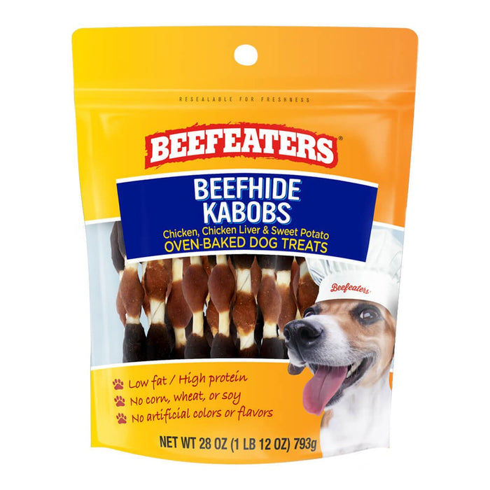 Beefeaters Beefhide Kabobs - 031BE-02201 - 28oz - 3