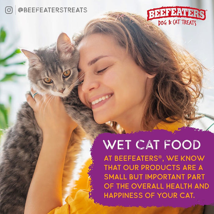 Beefeaters Pate Wet Cat Food, Case of 24 - 031BE-02583 - 5.5 oz, 24 ct - Turkey with Liver - 2