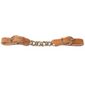 Berlin Custom Leather Flat Link Single Curb Chain - BCLF4 - Harness - 1