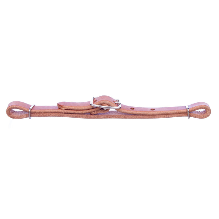 Berlin Custom Leather Straight Leather Curb Strap, Each - BCL1H - Harness - 1