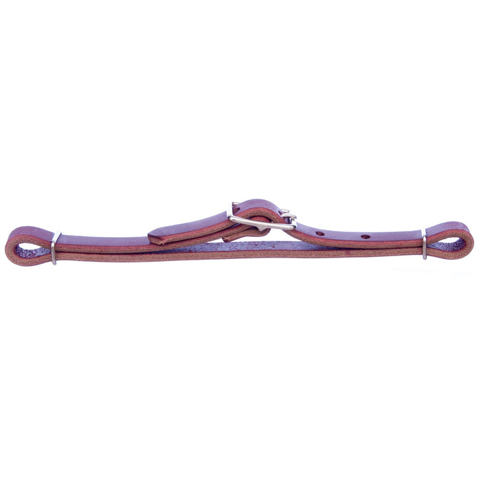 Berlin Custom Leather Straight Leather Curb Strap, Each - BCL1I - Latigo - 3