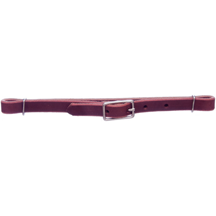 Berlin Custom Leather Straight Leather Curb Strap, Each - BCL1I - Latigo - 4