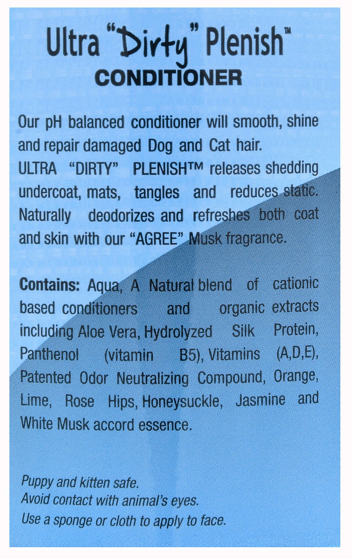 Best Shot Ultra Dirty Plenish Conditioner for Dogs & Cats - BSPAN - 1 gallon - 3