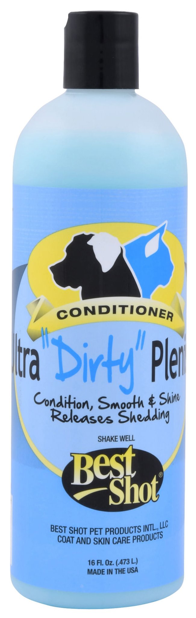 Best Shot Ultra Dirty Plenish Conditioner for Dogs & Cats - BSPAM - 16 oz - 4