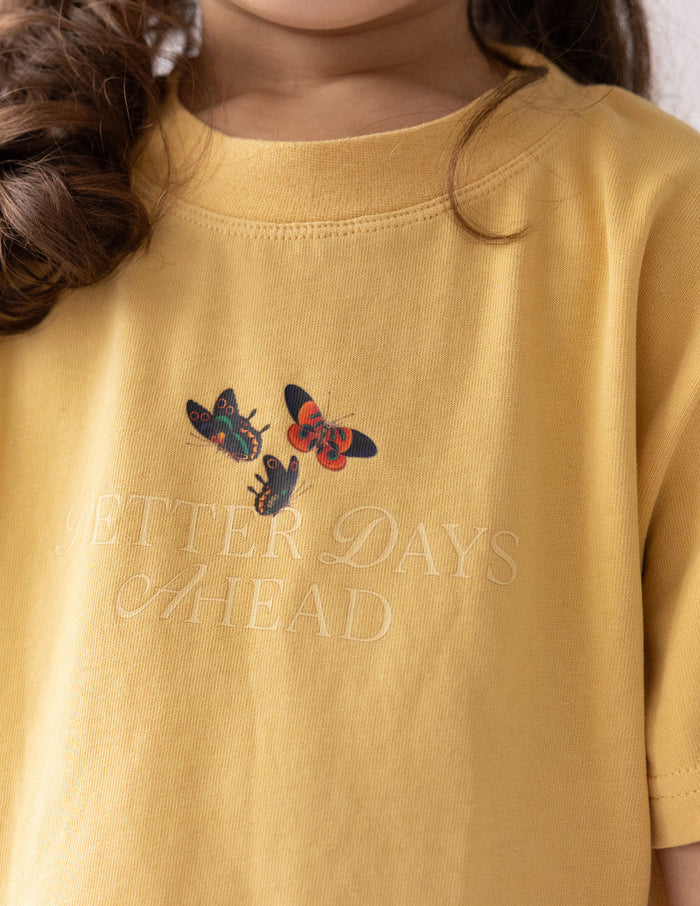 Better Days Butterfly Kids Tee Elevated Faith