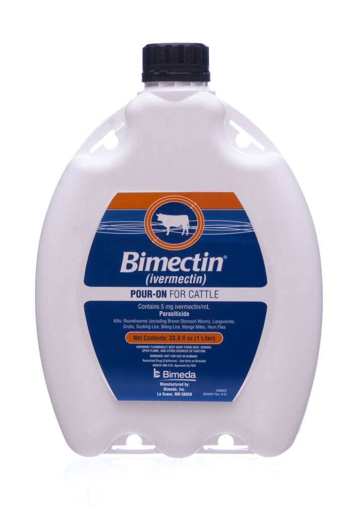 Bimectin Pour - on Cattle Dewormer - MOBAA - 1 liter - 1