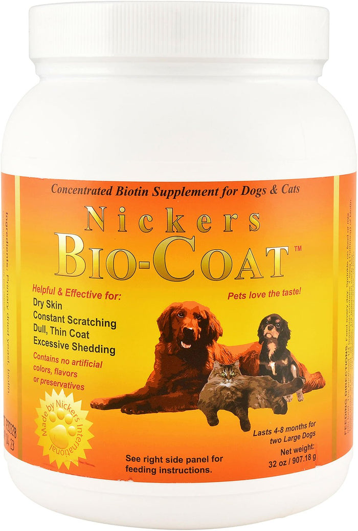 Bio - Coat Biotin Supplement for Dogs & Cats - N6P4 - 32 oz - 3