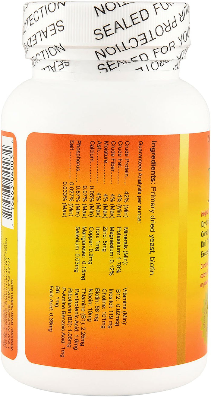 Bio - Coat Biotin Supplement for Dogs & Cats - N6P3 - 3 oz - 6