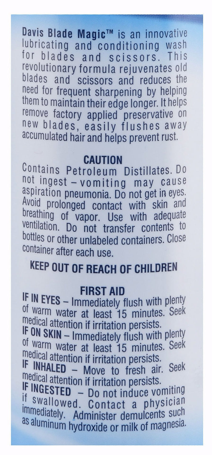 Blade Magic Grooming Clipper & Blade Lubricating Wash, 16 oz - DAV1AJ - 3