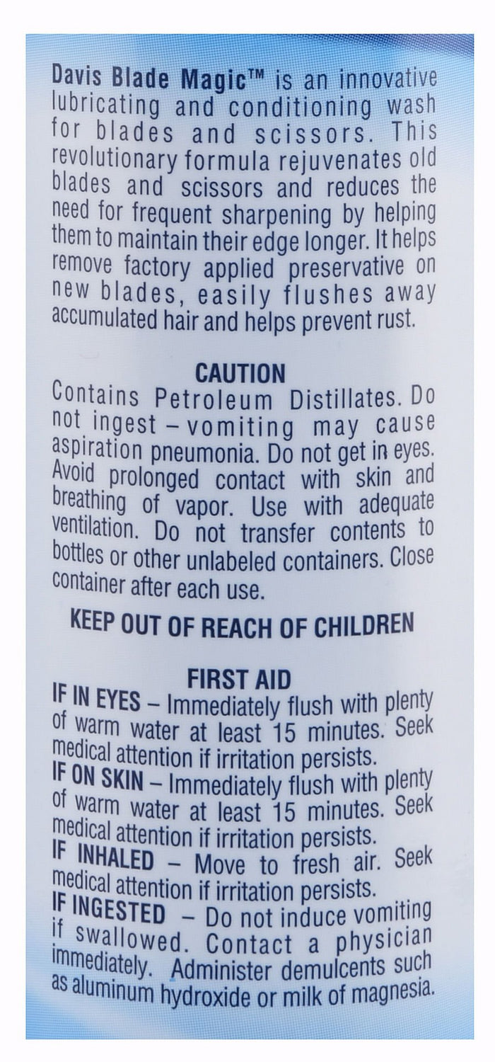 Blade Magic Grooming Clipper & Blade Lubricating Wash, 16 oz - DAV1AJ - 6