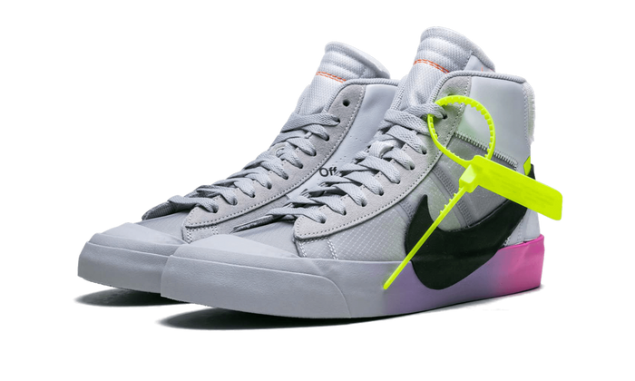 Nike Blazer Mid Off-White Wolf Grey Serena Queen