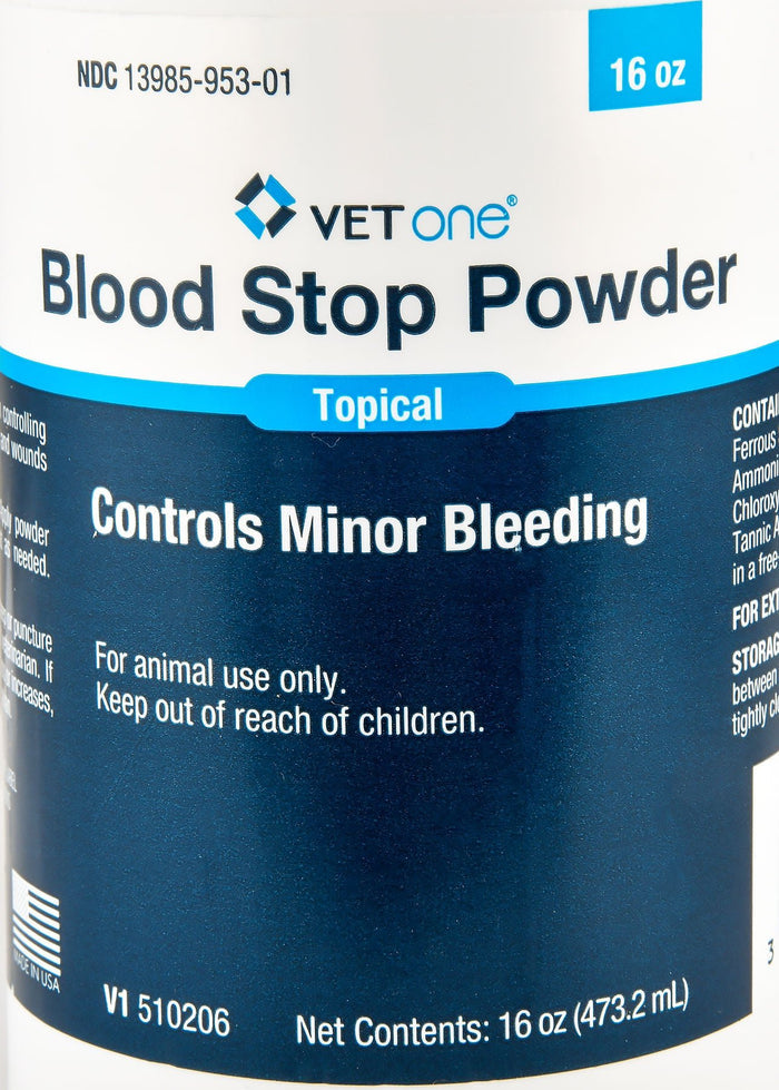 Blood Stop Powder for Animals, 16 oz - A2B2 - 2