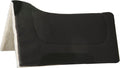 Blue Horse Brushed Wool Contoured Saddle Pad - 1211HZ - Black - 1