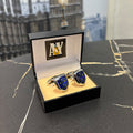 Blue Shield Cufflinks