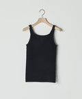 BOUCLE TANK TOP BLACK
